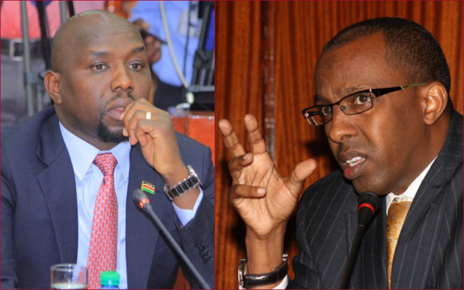 CS Kipchumba Murkomen was under fire after asking the police to shoot invaders of police installations.